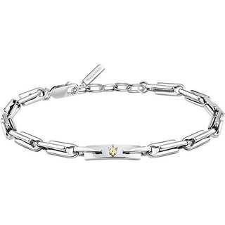 Maserati Bracciale Acciaio Uomo Iconic Jm425Avd108 — Bracciale