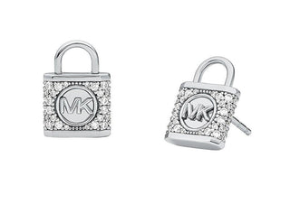 Michael Kors Orecchini Originali In Argento Con Zirconi Premium Mkc1628An040 — Orecchini