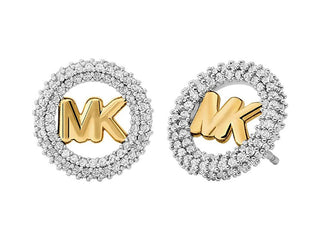 Michael Kors Pendientes Bicolores Brillantes Premium Mkj8560931 