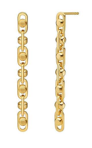 Michael Kors Orecchini Pendenti Placcati Oro Mkc171000710 — Orecchini