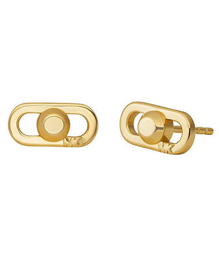 Michael Kors Orecchini A Bottone Placcati Oro Mkc171200710 — Orecchini