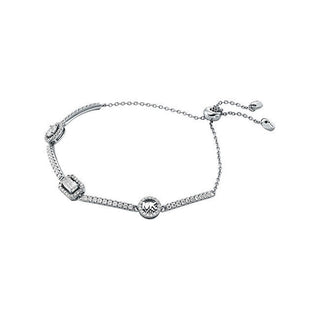 Michael Kors Bracciale In Argento Con Zirconi Brilliance Mkc1715Cz040 — Bracciale