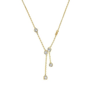 Michael Kors Collana Placcata Oro Con Zirconi Premium Mkc1769710 — Collana