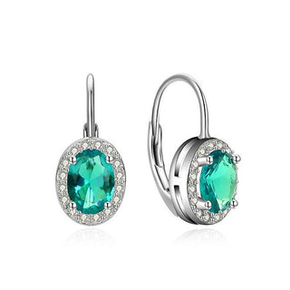 Moiss Orecchini In Argento Abbagliante Con Zirconi Verdi E0001208 — Orecchini