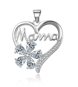 Moiss Ciondolo In Argento Sparkling Heart Mama P0001344 — Ciondolo