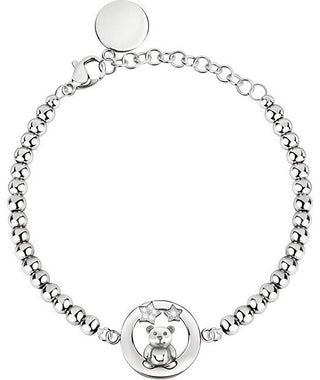 Morellato Armband aus Stahl Orsetto mit Kristallen Sor25 