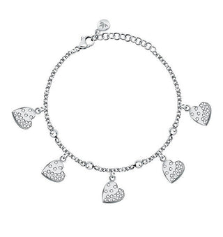 Morellato Bracciale Acciaio Con Cristalli Passioni Saun11 — Bracciale