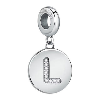 Morellato Pendentif en acier lettre "L" Drops Scz1163 
