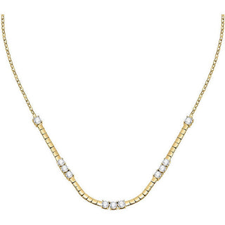 Morellato Collana Oro Zirconi Trasparenti Scintille — Collana