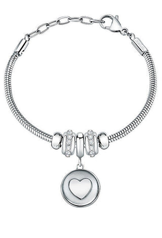 Morellato Beautiful Heart Drops Steel Bracelet Scz1255 