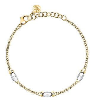 Morellato Elegante Zweifarbiges Armband mit Perlen Farben Saxq17 