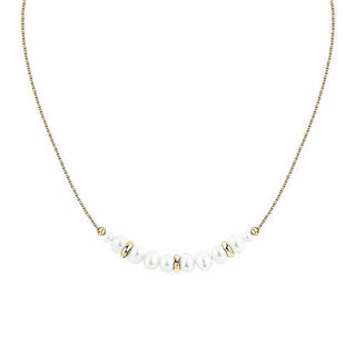 Morellato Collana Placcata Oro Con Perle D'Acqua Dolce Perla Sxu43 — Collana
