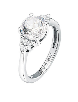 Morellato Women's Polished Silver Ring Tesori Saiw29901 - Size: 52 Mm 