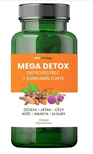 Movit Energy Mega Detox Mariendistel + Curcumin Forte 60 Kapseln 