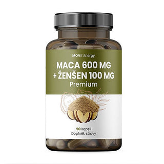 Movit Energy Maca 600 Mg + Ginseng 100 Mg, 90 Capsules 