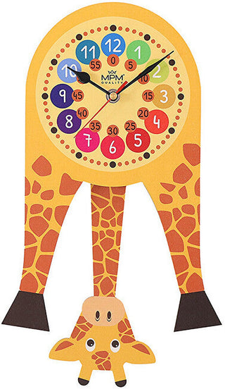 MPM Quality Fernse-D Giraffa E05.4468.D — Orologio a Pendolo