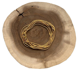 Mummy Bell Catena Lunga Placcata Oro 116 cm L1Z116 — Catena