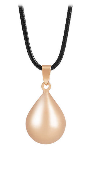 Mummy Bell Collar chapado en oro Jingle Bell Drop Of Love Kaplm 