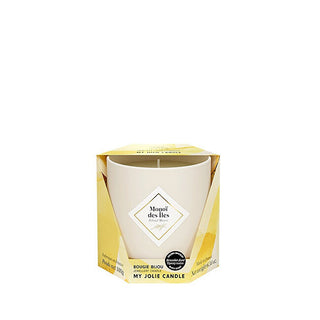 My Jolie Candle شمعة معطرة 36H Bracciale Nero Les Essentielles Monoi Island — شمعة معطرة مع سوار