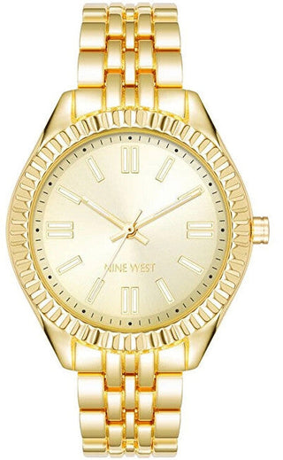 Nine West Analog Watch Nw/3004Chgb 