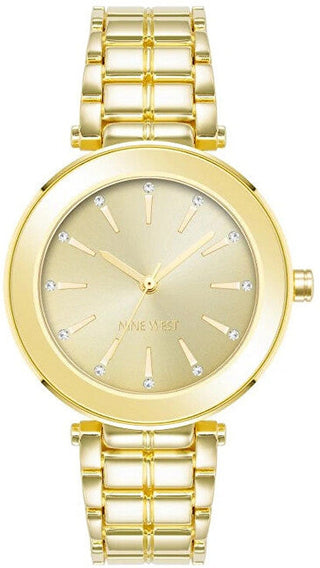 Nine West Reloj analógico Nw/3020Chgb 