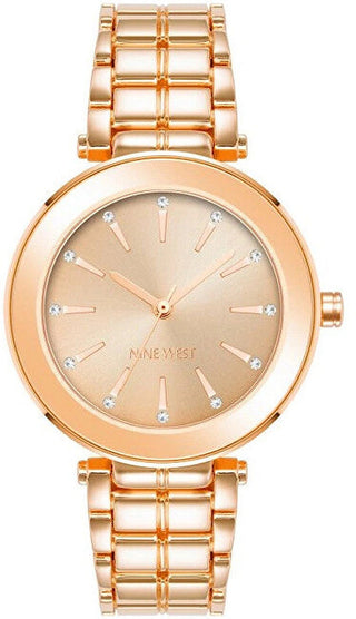 Nine West Analog Watch Nw/3020Rgrg 