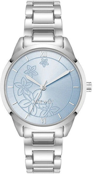 Nine West Reloj Analógico Nw/3017Lbsv 