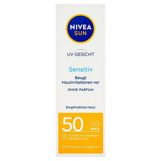 Nivea Crema Solare Pelli Sensibili Sensitive SPF 50 50 ml — Crema solare