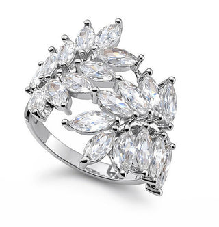 Oliver Weber Anello Di Lusso Con Zirconi Cubici Sheaf 41184 54 Mm — Anello