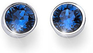 Oliver Weber Orecchini Con Cristalli Pietre Blu Ocean Uno 22623 207 — Orecchini