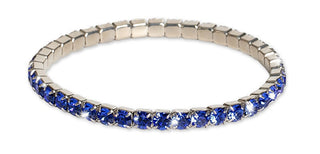 Oliver Weber Bracciale Tennis Cristalli Blu Scuro Euphoria 32419 Sap — Bracciale