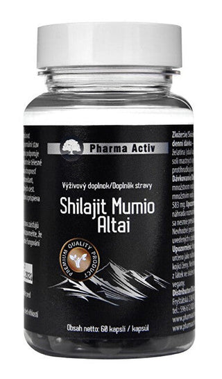 Pharma Activ Shilajit Mumio Altai 60 Kapsułek — Suplement diety