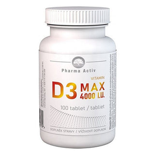 Pharma Activ Vitamina D3 Max 4000 Ui 100 Compresse — Integratore