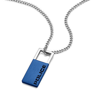 Police Collana Mann Stål Hooked — Collana