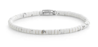 Rebel&Rose Bracelet with White Virgin Pearls White Rr-40081-S - Size: 17.5 Cm - M 