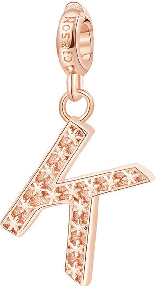 Rosato Ciondolo In Bronzo Lettera K Stories Rz089 — Ciondolo