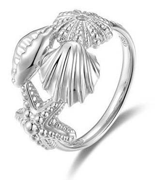 Rosato Anello In Argento Seafood Storie Rza007 54 mm — Anello