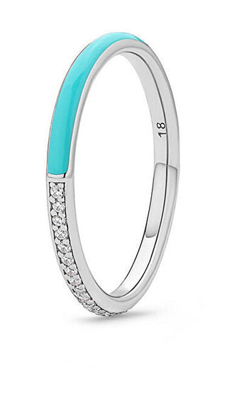 Rosato Anello Argento Gaia Rzal064 Circuito 54 mm — Anello
