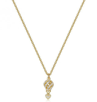 Rosato Collana Mongolfiera Oro Aria Rzar22 — Collana