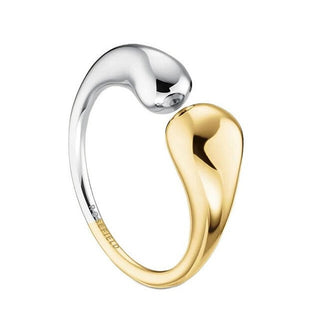 Rosefield Anello Elegante Bicolore Dome Jrdd50D Circuito 50 mm — Anello