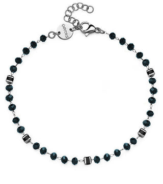 S'agapõ Bracciale Con Perline Shrine Ssr12 Blu Scuro — Bracciale