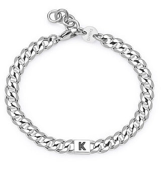 S'agapõ Bracciale Acciaio Monogramma K Uomo Smg21 — Bracciale
