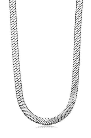 S'agapõ Catena Acciaio Donna Hádek Chunky Shk82 — Collana