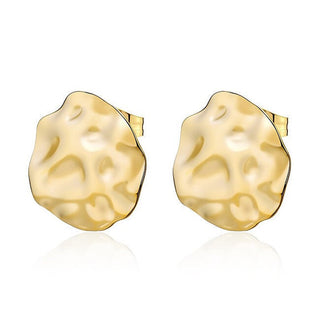 S'Agapõ Emotion Smo26 Gold Plated Fashion Earrings 