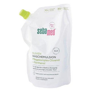Sebamed Ricarica Detergente Viso E Corpo Olive 400 ml — Rensende ansikts- og kroppsvask