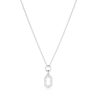 Sif Jakobs Affascinante Collana In Argento Con Zirconi Cubici Capizzi Sj-N42230-Cz — Collana