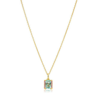 Sif Jakobs Collana Placcata Oro Zirconi Roccanova — Collana