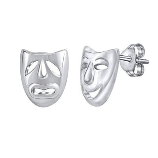 Silvego Örhängen Silver Teatermasker PRM11187 — Örhängen