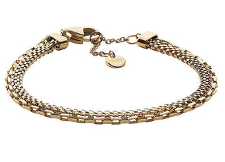 Skagen Bracciale Doppio Placcato Oro Merete Skj1861710 — Bracciale