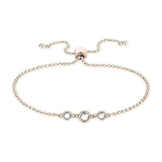 Tamaris Vergoldetes Damenarmband mit Zirkonia Tiny Glimmer Tj-0608-B-22 